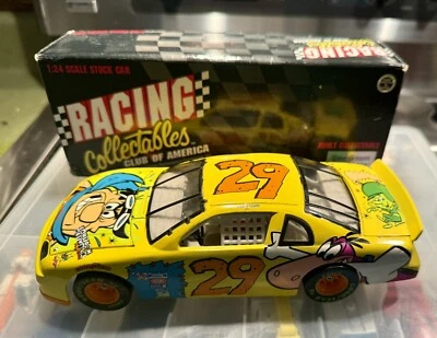 Flintstones Steve Grissom  Racing Collectables Diecast ACTION 1:24 1996  nascar - Image 1 of 2