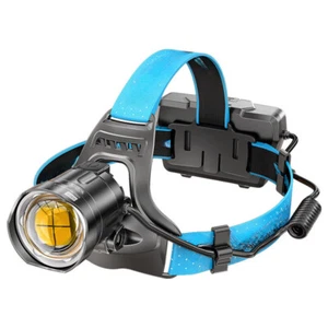 500000LM Powerful LED Headlamp 1500M Long Range Zoomable Headlight Torch - Picture 1 of 11