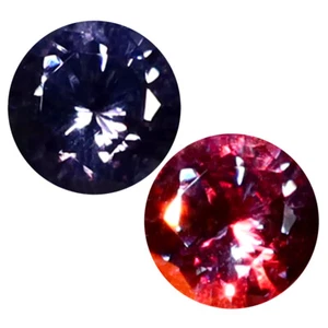 0.18 ct Round Shape (3 x 3 mm) Unheated / Untreated Color Change Alexandrite - Picture 1 of 3