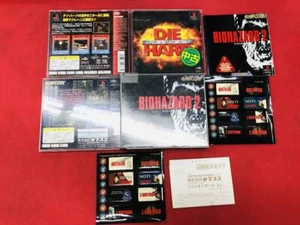 USED / Die Hard rilogy / BIOHAZARD Resident Evil / 2 Set NTSC-J (Japan) - Picture 1 of 3