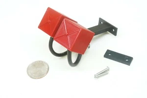 Scale RC Car Parachute Kit (NON-OP) Red/Stainless For Associated DR10, 22s, C10 - Picture 1 of 8