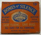 Vintage Dômes of Silence Meubles Glisses Original boîte 10 cents 7/8 po. 5 pièces