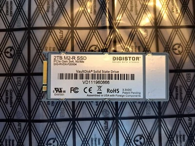 VaultDisk M2-R SSD Removable Drive (Dell Precision 7730 and 7740 laptops) (New) - Image 1 of 2