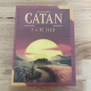 Settlers of Catan Extension Board Game Expansion 5-6 Player NEW FACTORY SEALED - Picture 1 of 2