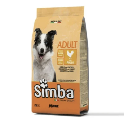 Nourriture Chien Monge Simba 20 KG Croquettes Au Poulet pour Adultes Vitamines - Bild 1 von 2