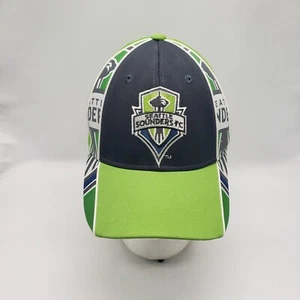 Adidas Seattle Sounders FC MLS Soccer Hat Cap Size Small-Medium  - Picture 1 of 6