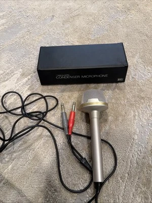 Stereo Electret Microphone Realistic 33-919A Dual Pattern 600ohms - Vintage Mic - Image 1 of 4