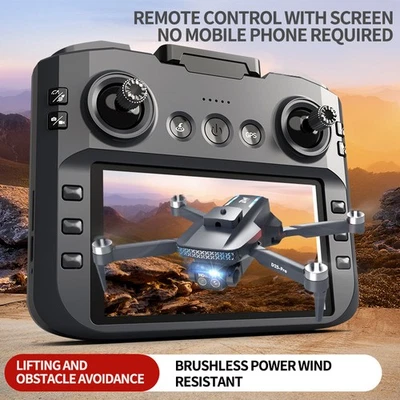 New quadcopter with adjustable obstacle avoidance and screen brushless motor - Image 1 of 4