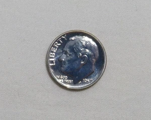 1957 Proof Roosevelt Dime 90% Silver - Picture 1 of 12