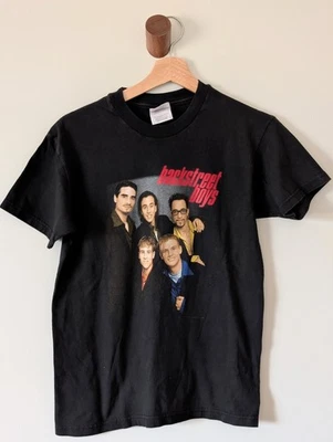 Vintage Hanes Backstreet Boys Graphic T Shirt Cotton Tee 14/16 - Image 1 of 4