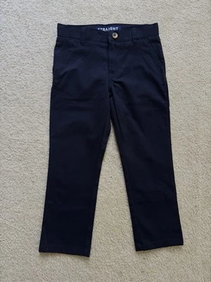 NWOT French Toast Boys Size 6 Straight Fit School Uniform Pants Navy Blue - Image 1 of 4