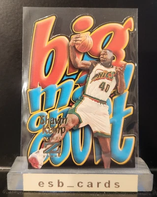 1996-97 Skybox Z Force Big Man on the Court Shawn Kemp Supersonics #5 NM - Image 1 of 4