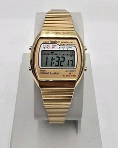 Vintage Armitron Goldtone Digital Chronograph 45/6574 Damenuhr  - Bild 1 von 8