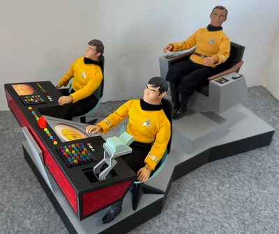 Star Trek TOS Inspired Navigation Helm Playset for Mego and 8 Inch Figures - Image 1 of 4