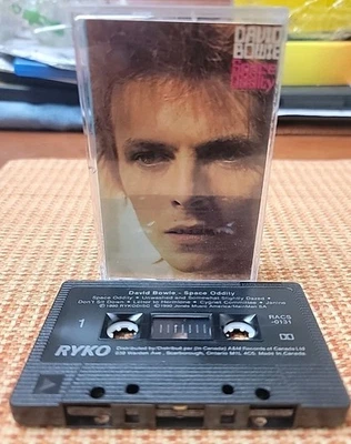 David Bowie - Space Oddity, Cassette, 1990 RYKO REISSUE REMASTERED Canadian Ver. - Image 1 of 4