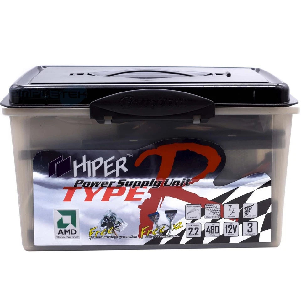 Charger 480w ATX 12v Desktop Computer Assembled Hpu-4s480 PC Pfc SATA _ - Image 1 of 1