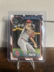 2024 Topps Update Series - Steven Matz #US329 Independence Day /76 - Picture 1 of 4