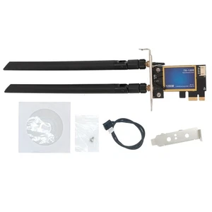 TX-1200 Network Card AdapterSupports For 2.4Ghz-300Mbps/5Ghz-867Mbps Rate - Afbeelding 1 van 18