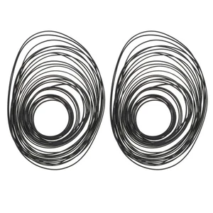 2 Confezioni Registratore Cinghia Gomma Registratore Cinghia Cassetta Nastro Registratore - Foto 1 di 12