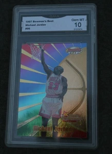 MICHAEL JORDAN 1997 BOWMAN'S BEST #96 GEM MT 10 - Picture 1 of 2