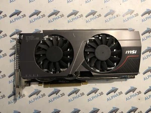 MSI N680 GTX Twin Frozr Geforce GTX 680 Oc 2 GB GDDR5 Pcie 3.0 x16 Graphic Card - Picture 1 of 2