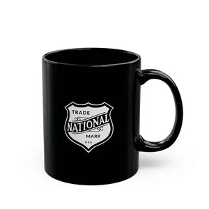 National Guitar Company Vintage Logo Tasse, Musiker Geschenk, Gitarrist Tasse Resonator - Bild 1 von 9
