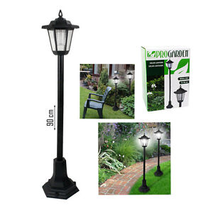 Garden LED Lights Lampost Solar Powered Borders Pathway Driveway Outdoor Patio