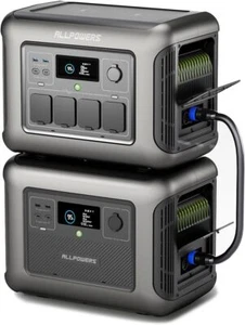 Powerstation portátil ALLPOWERS R1500 1152H con batería adicional B1000 2304Wh camping - Imagen 1 de 9