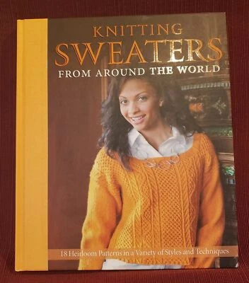 Knitting Sweaters From Around The World 18 Patterns, Cardigans Pullovers Hoodies - Image 1 of 4