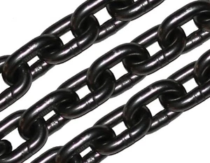 3/8" x 20' Grade 100 Chain Alloy Steel Rigging Lifting Truck Auto 8,800 lbs - Picture 1 of 3
