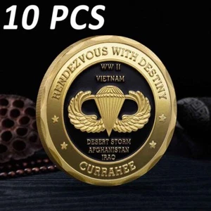 10 Stück Münze Geschenk Militär Herausforderung Gedenkmünze US Navy Seals Army Ranger - Bild 1 von 6