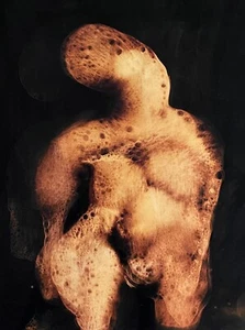 Jose Tonito Original Painting.PRESENCE 1.Organic dynamic flowing art.Mystical - Picture 1 of 3