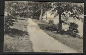 Lakeside, Ohio - Rare 1911 Lovers Lane, East of Ferry Dock, with Scott's #331 - Picture 1 of 2