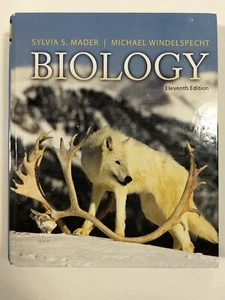 Biology by Sylvia Mader and Michael Windelspecht (2012, Hardcover) - Picture 1 of 8