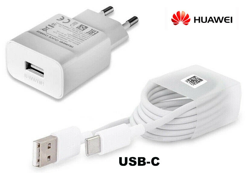 Original Huawei P30 Lite New Edition Schnell Ladegerät USB Type-C Ladekabel Neu - Bild 1 von 1