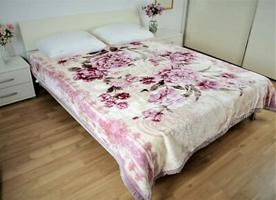 Kuscheldecke  Decke 200 x 230 cm Zweilagige Doppelseitige  Decke 2 Ply ,  3 kg - Bild 1 von 4