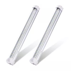 2x 13" 12V Interior Triple LED Light Bar Strip Tube Universal for Car RV Trailer - Picture 1 of 12