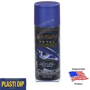 PLASTIDIP Rubber Paint Luxury Metal 311g 371ml Flexible Ultrasonic Blue Metallic - Picture 1 of 4