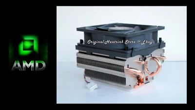 Phenom X4 AMD Heatsink CPU Cooler Fan for 9600-9550-9500 Socket AM2  New - Image 1 of 4