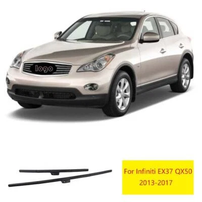 Juego genuino para Infiniti EX37 QX50 2013-17 OEM ventana delantera lluvia limpiaparabrisas 2 piezas Foto 1 de 4