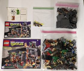LEGO 79103 Teenage Mutant Ninja Turtles Turtle Lair Attack 100% Complete