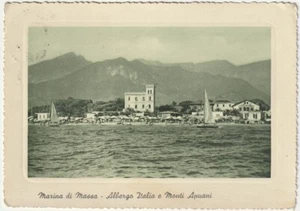 MARINA DI MASSE - HOTEL ITALIEN UND APUANISCHE BERGE - REISE 1957 -47834- - Bild 1 von 1