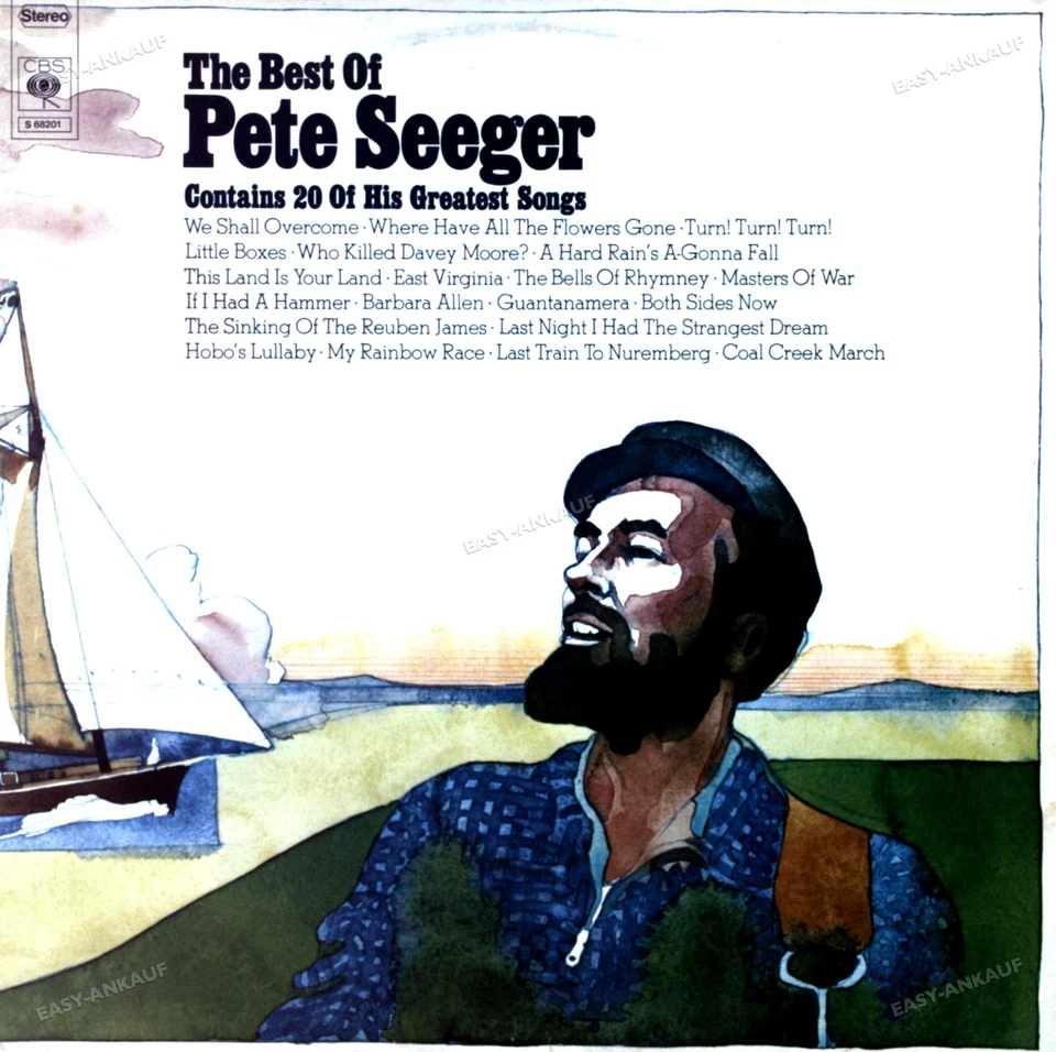 Pete Seeger - The Best Of Pete Seeger 2LP (VG+/VG+) ' - Image 1 of 1