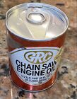 1970’s-80’s GRC Chain Saw Engine Oil 1/2 pint 3.5”Tall