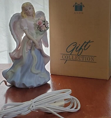 Porcelain Angel (Night) Light - Avon-2001 - New in Box - Image 1 of 4