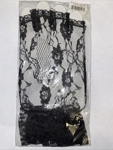 Brand New Wrist Length Fingerless Lace Gloves Leg Avenue G1205 - Picture 1 of 1