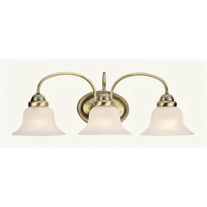 Livex Lighting Edgemont Bath Light in Antique Brass - Picture 1 of 1