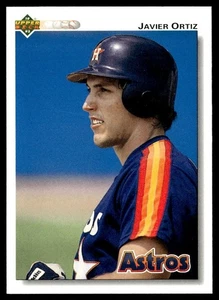 1992 Upper Deck Javier Ortiz Houston Astros #657 - Picture 1 of 2