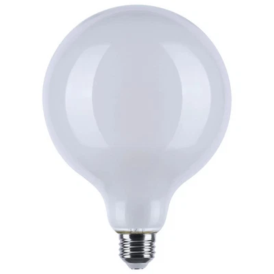 8 Watt LED G40 - 3000K-2000K Warm Dimming - Medium Base - White Finish - 6-Pack - Image 1 of 4