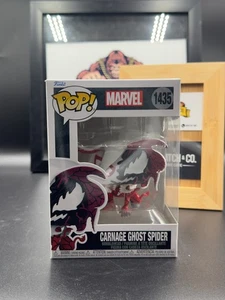 Funko Pop! Marvel: Carnage Ghost Spider #1435 Item #82645 w/ Protector - Picture 1 of 7